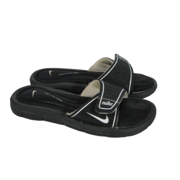 nike slides adjustable strap